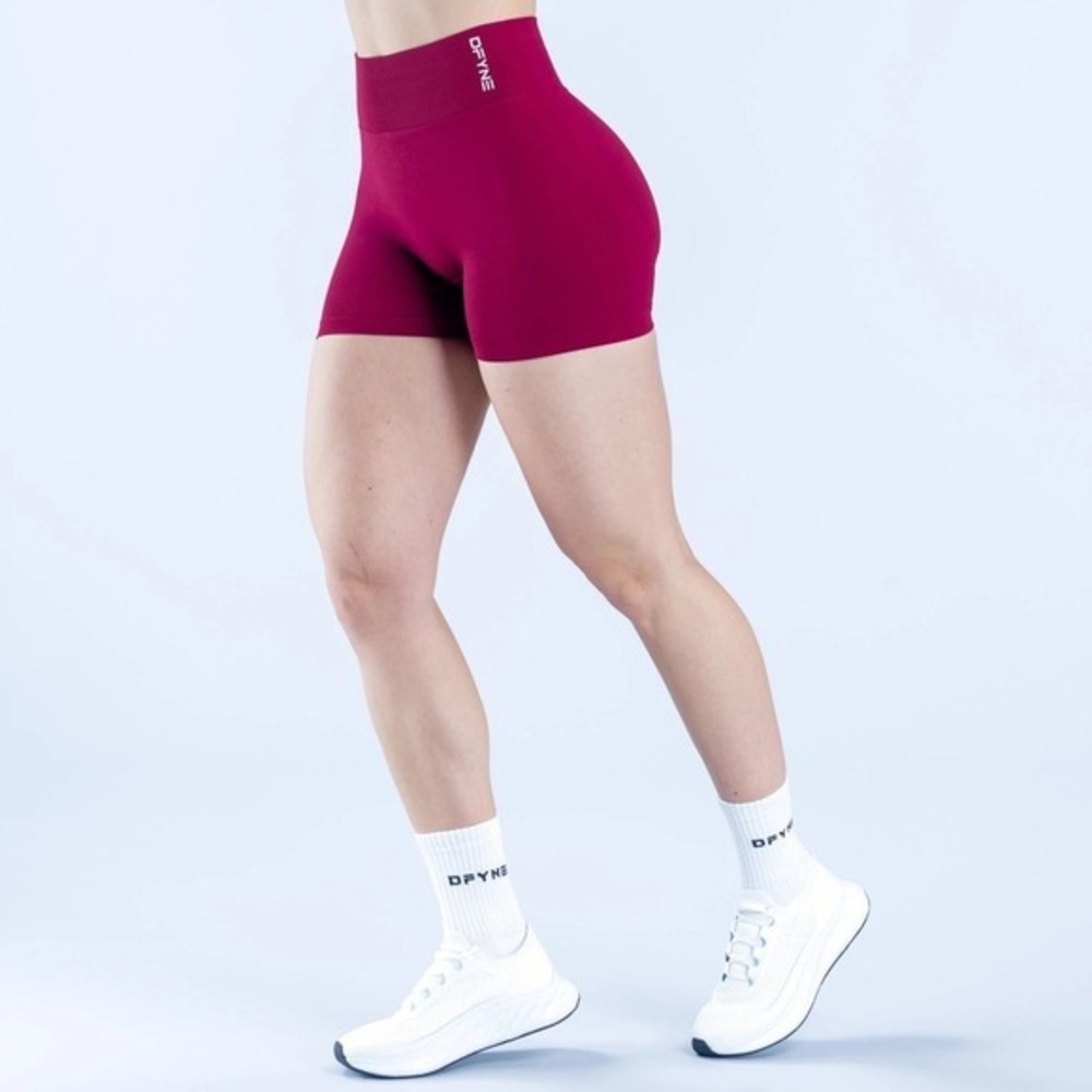 Dfyne impact shorts 4.5" berry medium - Picture 6 of 6
